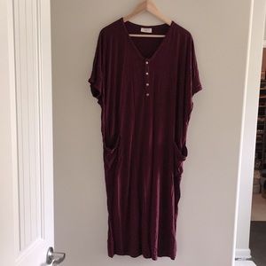 Dwell and Slumber maternity dress